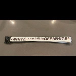 Off White Industrial Belt